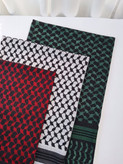 روسری سوپر نخ طرح چفیه سایز ۱۳۰