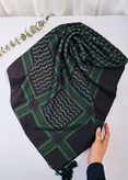 روسری سوپر نخ طرح چفیه سایز ۱۳۰