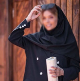 مقنعه نخی بروجرد سایز ۱۰۰