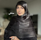 روسری ابریشم ژاکارد لمه دار دو فاز طرح لاکتوس ریشه پرزی سایز ۱۱۰