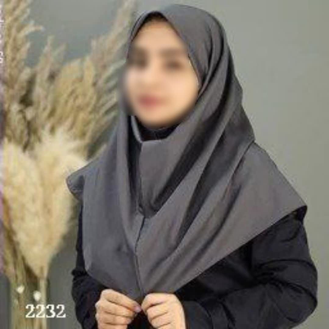 مقنعه نخی بروجرد رنگی سایز ۱۰۰