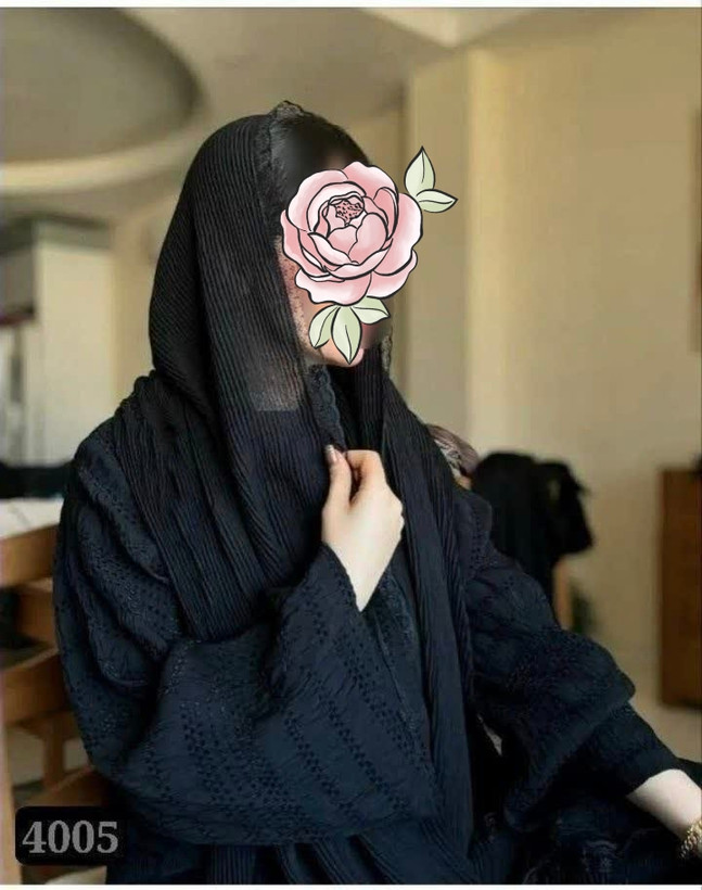 شال برشکا پلیسه حاشیه دانتل ۱۹۵×۷۵
