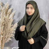مقنعه نخی بروجرد رنگی سایز ۹۰