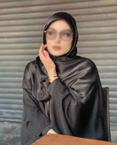 روسری بامبو شاین دو فاز و دو رو ریشه پرزی سایز ۱۴۰